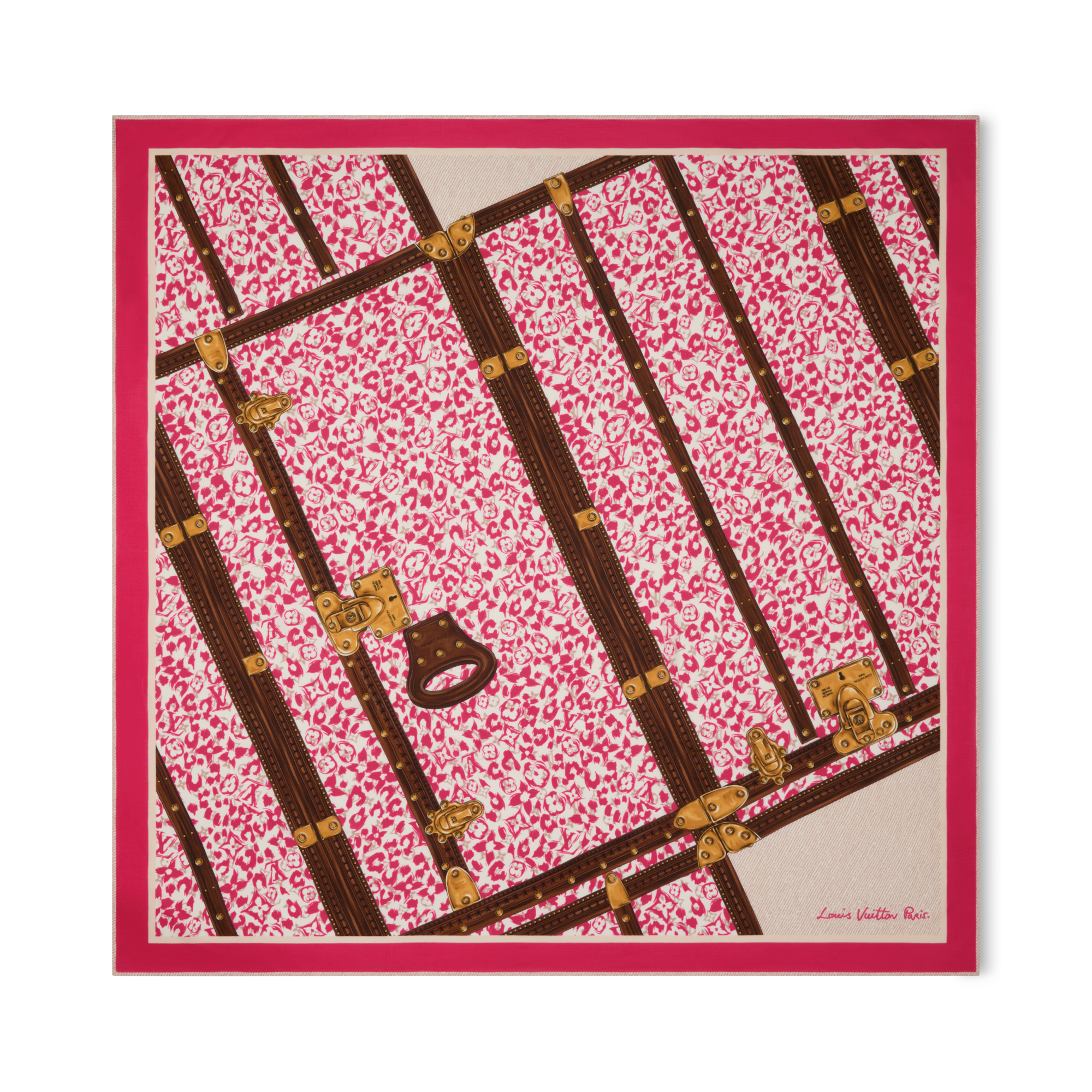 LV Safari Trunk Shawl S00 - Women - Accessories | LOUIS VUITTON ®